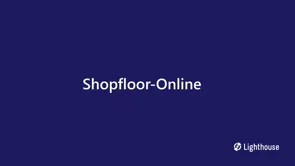 screenshot of Infor MES